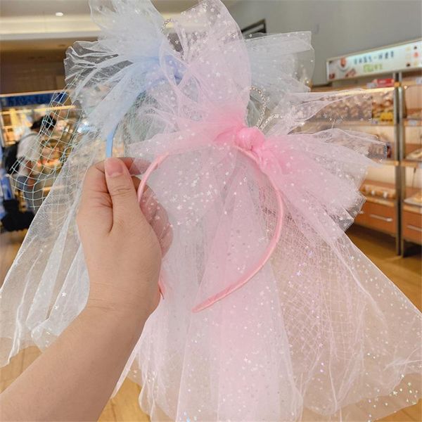 hair accessories 5pcs/lot korean children bow lace tulle hairband princess crown veil cute kids girl headwear po props, Slivery;white
hair accessories 5pcs/lot korean children bow lace tulle hairband princess crown veil cute kids girl headwear po props, Slivery;white