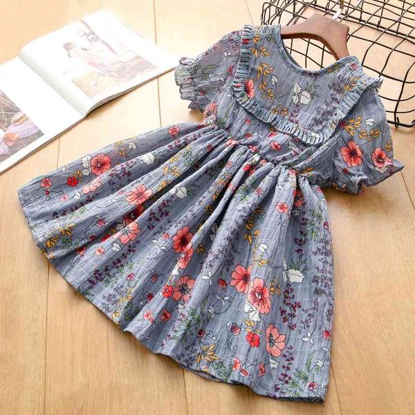 fashion baby girl dress summer toddler short sleeve clothes cotton flower printed 3-7 years old for dresses 210515, Red;yellow
fashion baby girl dress summer toddler short sleeve clothes cotton flower printed 3-7 years old for dresses 210515, Red;yellow