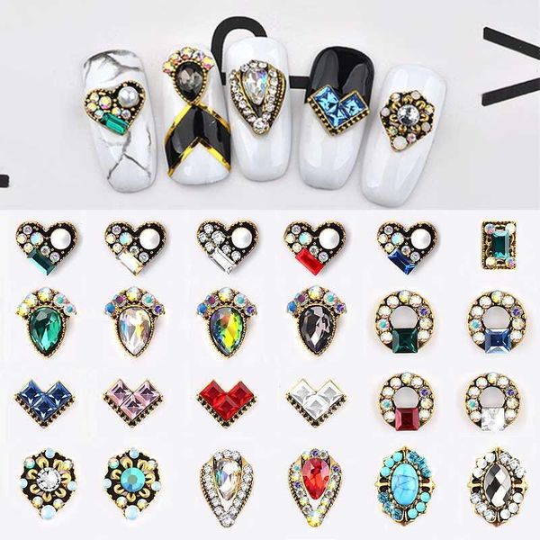 5pcs shiny ab rhinestones alloy charm crystal 3d nail art decorations retro jewelry diy diamond manicure design accessory1, Silver;gold
5pcs shiny ab rhinestones alloy charm crystal 3d nail art decorations retro jewelry diy diamond manicure design accessory1, Silver;gold
