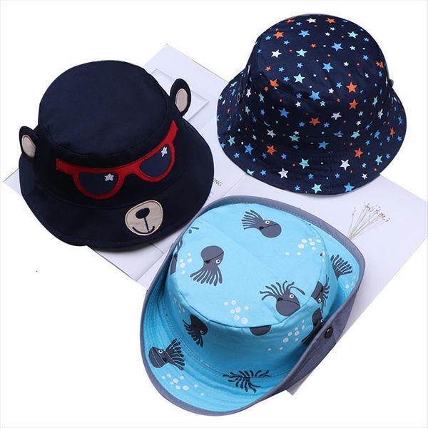 childrens bucket hat cartoon bear star sun hats baby girl boy outdoor camping fishing cap casual kids panama caps, Blue;gray
childrens bucket hat cartoon bear star sun hats baby girl boy outdoor camping fishing cap casual kids panama caps, Blue;gray
