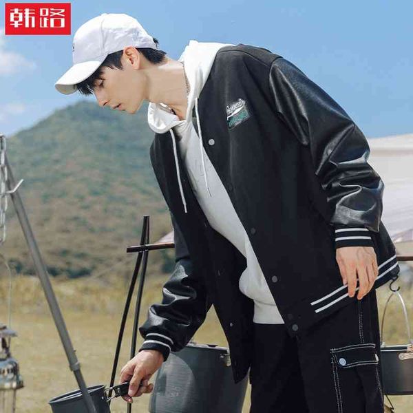 fashion new men's clothing 2021 autumn winter fashion brand embroidery printing stitching baseball jacket jacket coat, Black
fashion new men's clothing 2021 autumn winter fashion brand embroidery printing stitching baseball jacket jacket coat, Black