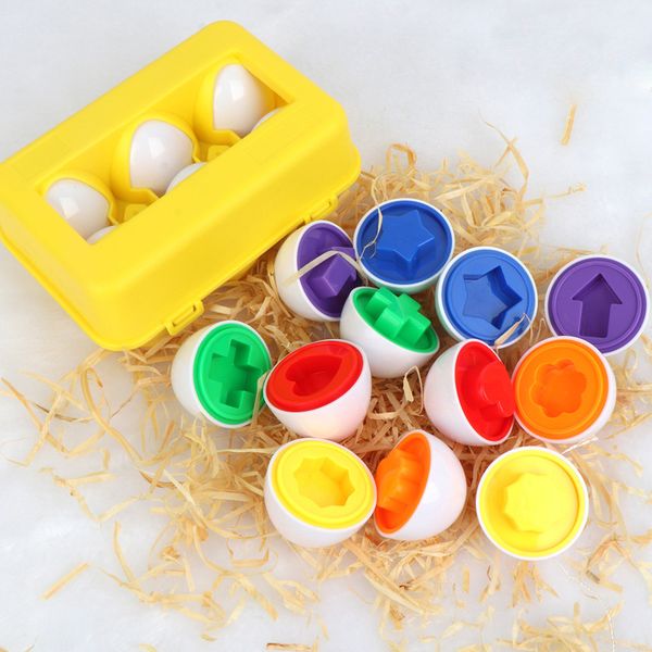 6PCS Mixed Shape Tools Smart Eggs 3D Jigsaw Puzzle Games Montessori Learning Education Math Toys With Box For Children Boys Baby
6PCS Mixed Shape Tools Smart Eggs 3D Jigsaw Puzzle Games Montessori Learning Education Math Toys With Box For Children Boys Baby