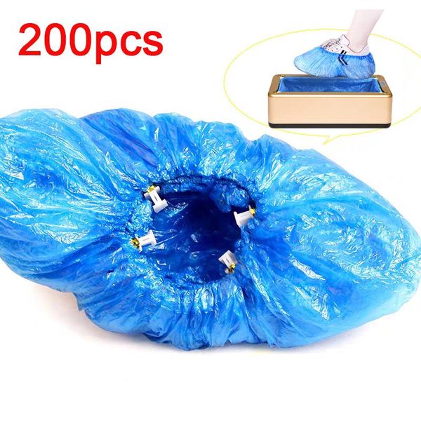 200pcs anti slip disposable pe shoe cover for automatic machine waterproof overshoes dustproof boot home covers
200pcs anti slip disposable pe shoe cover for automatic machine waterproof overshoes dustproof boot home covers