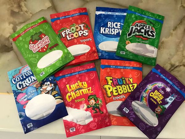 infused cereal edible packaging 500mg packing bags caramel treats cocoa fruity pebblez cannaburst gummies lucky charmz
infused cereal edible packaging 500mg packing bags caramel treats cocoa fruity pebblez cannaburst gummies lucky charmz