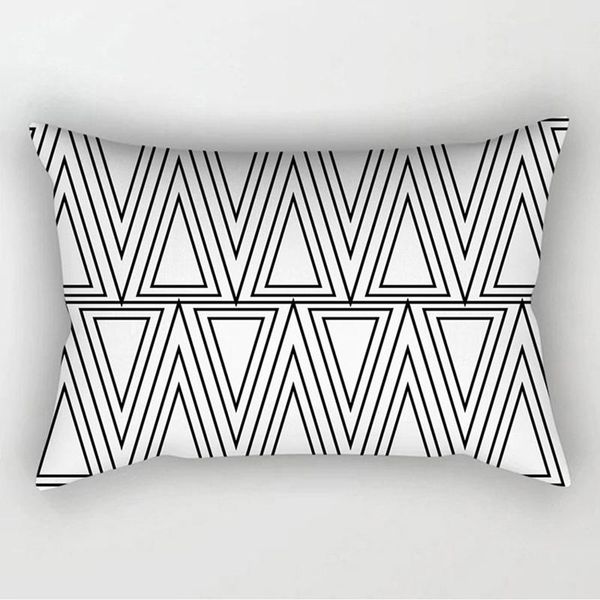 pillow case cover home balck white geometry nordic car sofa bed decor polyester peachskin cushion waist pillowcase 30x50cm
pillow case cover home balck white geometry nordic car sofa bed decor polyester peachskin cushion waist pillowcase 30x50cm