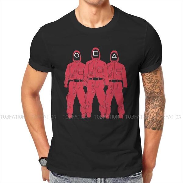 men's t-shirts red soldiers squid game t shirt classic punk large crewneck tshirt harajuku streetwear, White;black
men's t-shirts red soldiers squid game t shirt classic punk large crewneck tshirt harajuku streetwear, White;black