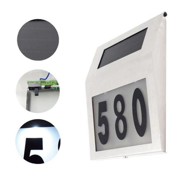 outdoor wall lamps solar energy stainless steel door lamp 2led type number indicator courtyard
outdoor wall lamps solar energy stainless steel door lamp 2led type number indicator courtyard
