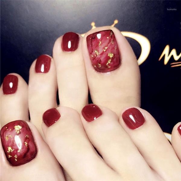 pcs/box fake toe nail silver red rhinestone foot false artificial with glue full cover tips year1, Red;gold
pcs/box fake toe nail silver red rhinestone foot false artificial with glue full cover tips year1, Red;gold