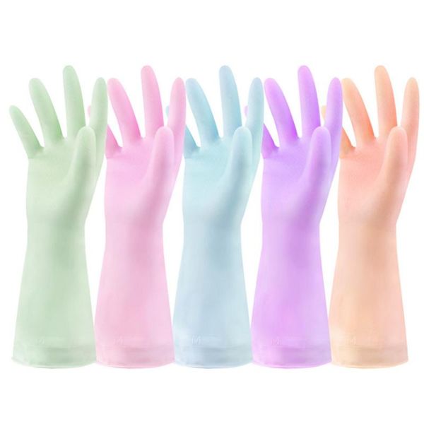 pair macaron silicone rubber dish washing gloves eco-friendly scrubber multipurpose household cleaning kitchen bathroom helper disposable
pair macaron silicone rubber dish washing gloves eco-friendly scrubber multipurpose household cleaning kitchen bathroom helper disposable
