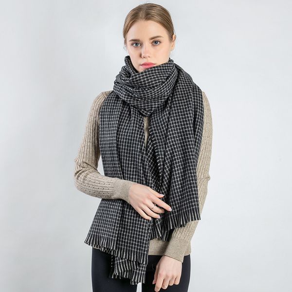 luxury design acrylic new imitation cashmere scarf female scarf shawl dual purpose bib, Blue;gray
luxury design acrylic new imitation cashmere scarf female scarf shawl dual purpose bib, Blue;gray