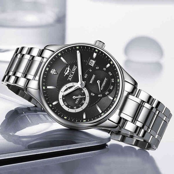 gentlemen new ailang clock 2021 mechanical rvs automatic calendar luxury sphere business 2007, Slivery;brown
gentlemen new ailang clock 2021 mechanical rvs automatic calendar luxury sphere business 2007, Slivery;brown
