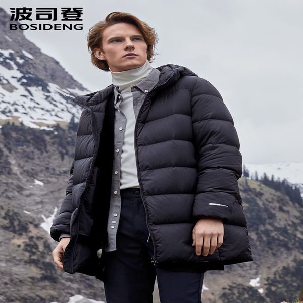 Bosideng down et, men's Hoodie, warm coat, fashion, winter, medium length, b90131057, Black
Bosideng down et, men's Hoodie, warm coat, fashion, winter, medium length, b90131057, Black