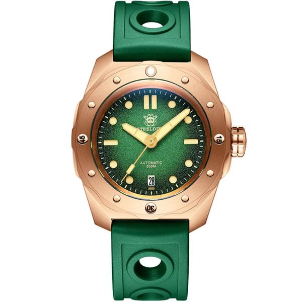 wristwatches steeldive bronze mechanical automatic 500m diving men's watch waterproof breathable luminous calendar men watches sapphire, Slivery;brown
wristwatches steeldive bronze mechanical automatic 500m diving men's watch waterproof breathable luminous calendar men watches sapphire, Slivery;brown