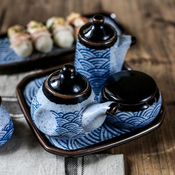 japanese style seasoning pot set soy sauce toothpick holder mustard cup pepper shaker rectangular plate storage bottles & jars
japanese style seasoning pot set soy sauce toothpick holder mustard cup pepper shaker rectangular plate storage bottles & jars