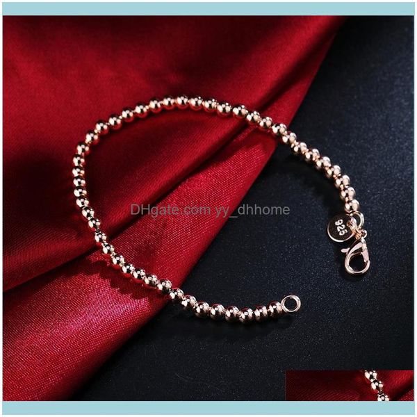 link, jewelrylink, chain charmhouse bracelets for women rose gold color/yellow gp 4mm buddha bead bracelet & bangles pulseira wristband gift, Black
link, jewelrylink, chain charmhouse bracelets for women rose gold color/yellow gp 4mm buddha bead bracelet & bangles pulseira wristband gift, Black