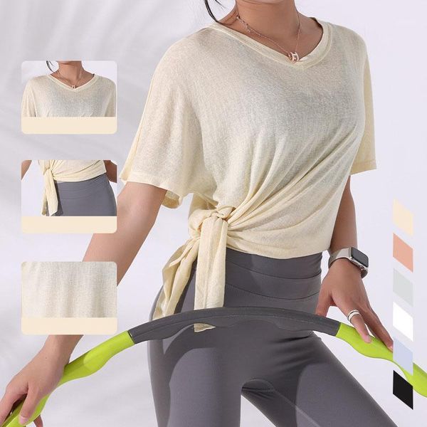 yoga outfit summer women's loose six-color side split breathable quick-drying running fitness riding short sleeve
yoga outfit summer women's loose six-color side split breathable quick-drying running fitness riding short sleeve