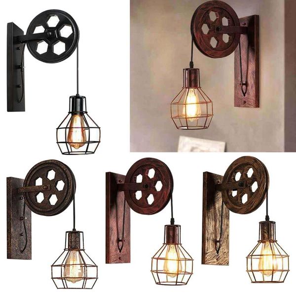 wall lamp fixture sconce e27 kitchen light indoor loft decoration rust
wall lamp fixture sconce e27 kitchen light indoor loft decoration rust