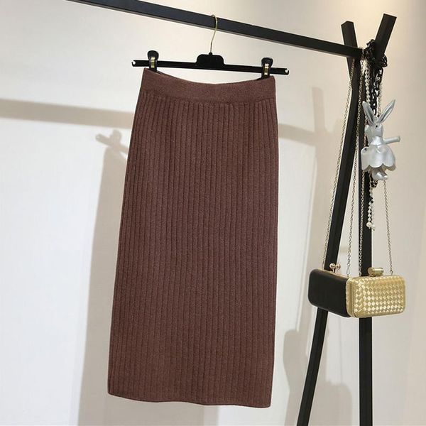skirts pencil skirt high waist 2021 autumn winter women elegant knitted bodycon solid color office lady, Black
skirts pencil skirt high waist 2021 autumn winter women elegant knitted bodycon solid color office lady, Black