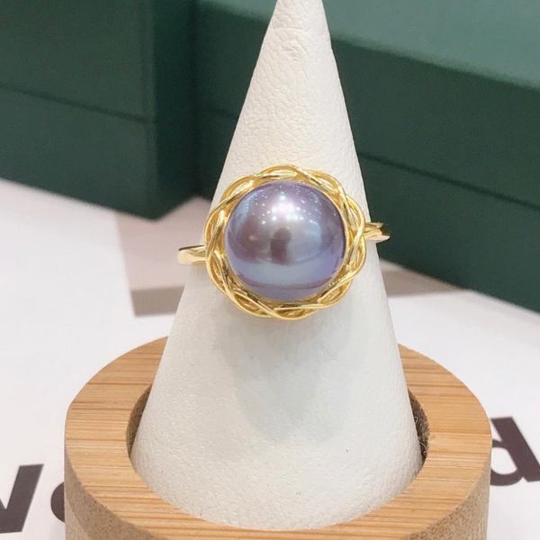 cluster rings solid 925 sterling silver round 11-12mm nature fresh water purple pearl for women fine birthday presents, Golden;silver
cluster rings solid 925 sterling silver round 11-12mm nature fresh water purple pearl for women fine birthday presents, Golden;silver