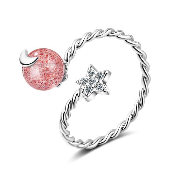 wedding rings promotion 925 sterling silver fashion strawberry quartz women birthday gift lady finger open jewelry no fade ring, Slivery;golden
wedding rings promotion 925 sterling silver fashion strawberry quartz women birthday gift lady finger open jewelry no fade ring, Slivery;golden