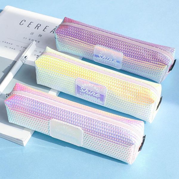 pencil bags back to school korean stationery trend laser high-end bag japan kawaii foldable pen case supplies
pencil bags back to school korean stationery trend laser high-end bag japan kawaii foldable pen case supplies
