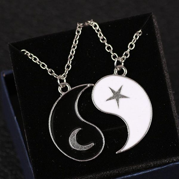 chains masa 2021 couple necklaces chinese tai chi gossip banish bad luck charm pendant chain necklace jewelry lovers valentine's gift, Silver
chains masa 2021 couple necklaces chinese tai chi gossip banish bad luck charm pendant chain necklace jewelry lovers valentine's gift, Silver