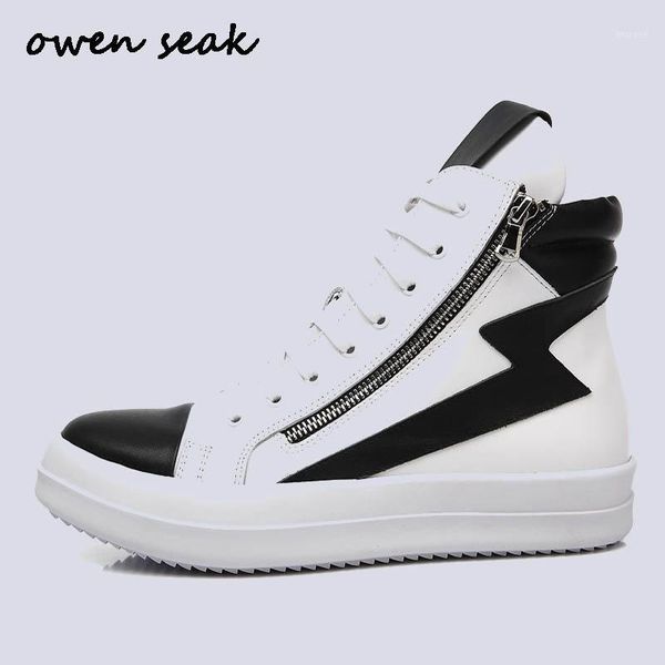 boots owen seak men shoes high ankle basic luxury trainers genuine leather winter snow zip sneaker casual lace up flats black1, Black
boots owen seak men shoes high ankle basic luxury trainers genuine leather winter snow zip sneaker casual lace up flats black1, Black
