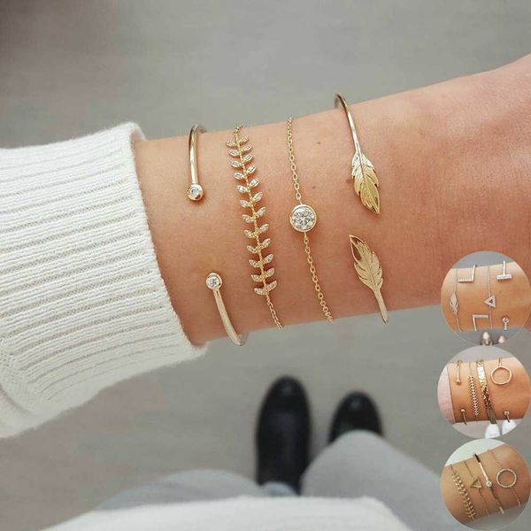 yc-upgo bohemian feather crystal beads charm bracelets set for women fashion tree chain link bracelet female jewelry gift q0719, Black
yc-upgo bohemian feather crystal beads charm bracelets set for women fashion tree chain link bracelet female jewelry gift q0719, Black