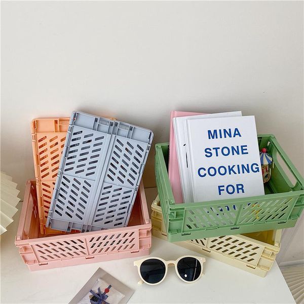storage baskets collapsible crate folding plastic desksundries cosmetic organizer box fruit food toys basket
storage baskets collapsible crate folding plastic desksundries cosmetic organizer box fruit food toys basket