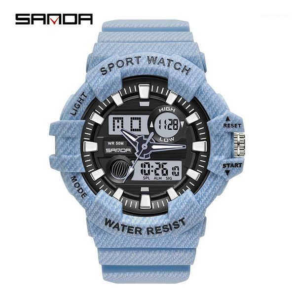 fashion men ladies watch waterproof satches led digital quartz dual display sports male relogio masculino wristwatches, Slivery;brown
fashion men ladies watch waterproof satches led digital quartz dual display sports male relogio masculino wristwatches, Slivery;brown