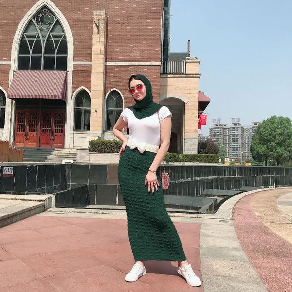 aligaia faldas mujer moda women 2021 muslim high waist bodycon maxi pencil long skirt jupe longue femme skirts womens clothing, Black
aligaia faldas mujer moda women 2021 muslim high waist bodycon maxi pencil long skirt jupe longue femme skirts womens clothing, Black