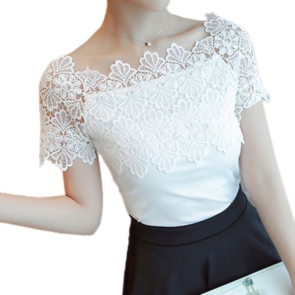 design women lace patchwork blouse shirt casual off shoulder short sleeve white blouse ladies summer hollow elegant blo
design women lace patchwork blouse shirt casual off shoulder short sleeve white blouse ladies summer hollow elegant blo