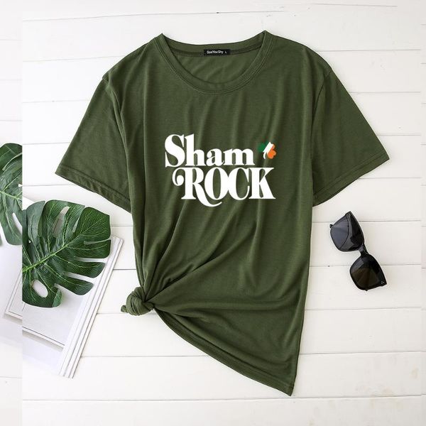 women's t-shirt shamrock irish flag printed st patrick's day woman tshirts 2021 graphic t shirts aesthetic clothes female round ne, White
women's t-shirt shamrock irish flag printed st patrick's day woman tshirts 2021 graphic t shirts aesthetic clothes female round ne, White