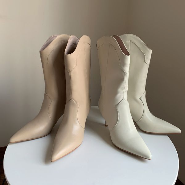 asumer six.5cm thin heels high women's shoes western pointed of the autumn leather + plutonium boots, Black
asumer six.5cm thin heels high women's shoes western pointed of the autumn leather + plutonium boots, Black