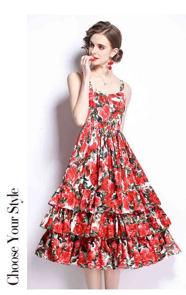 casual dresses designer magazine floral ruffles luxury party dinner women summer a line vestidos elbise frocks lady 8k1f, Black;gray
casual dresses designer magazine floral ruffles luxury party dinner women summer a line vestidos elbise frocks lady 8k1f, Black;gray