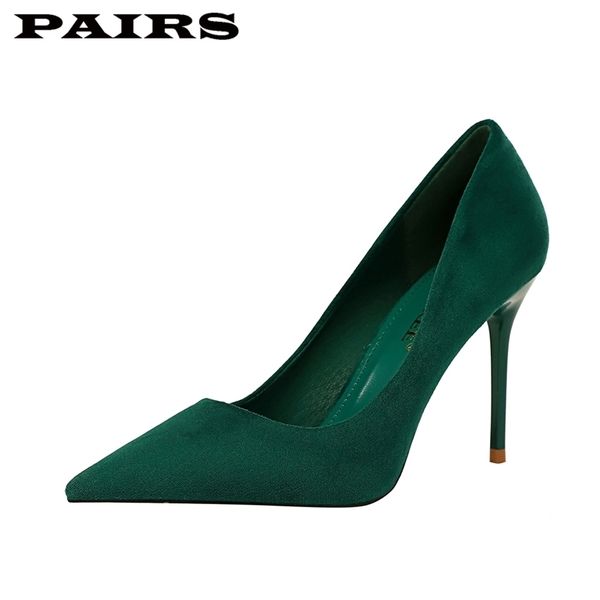 bigtree brand designer pumps shoe high heels stiletto faux suede green office party plus size 43 211029, Black
bigtree brand designer pumps shoe high heels stiletto faux suede green office party plus size 43 211029, Black