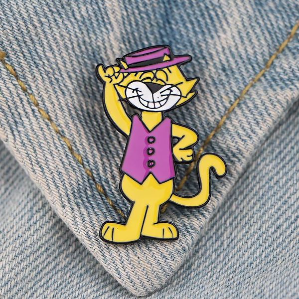 pins, brooches dz284 cat in hat cartoon enamel pins custom lapel badge jewelry for friends kids gifts, Gray
pins, brooches dz284 cat in hat cartoon enamel pins custom lapel badge jewelry for friends kids gifts, Gray