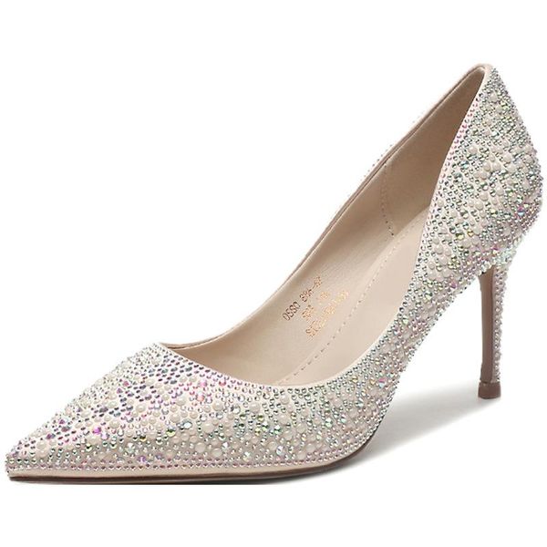 dress shoes women sequins pumps luxury female high heels pointed toe professional party ladies office 2021 summer fashion k0009, Black
dress shoes women sequins pumps luxury female high heels pointed toe professional party ladies office 2021 summer fashion k0009, Black