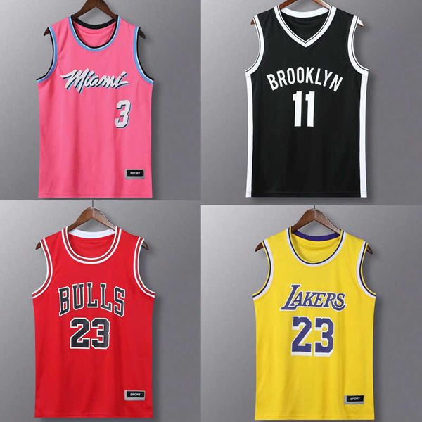 kobe basketball no.23 james jersey wade basketball uniform curry owen jersey jordan vest men and women, Black;white
kobe basketball no.23 james jersey wade basketball uniform curry owen jersey jordan vest men and women, Black;white