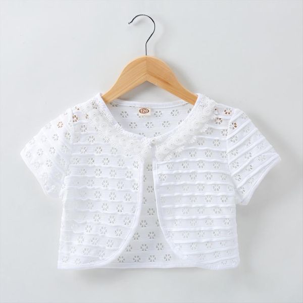 summer girls sunscreen cap short sleeve lace cotton small cardigan jacket children clothes dt170, Blue;gray
summer girls sunscreen cap short sleeve lace cotton small cardigan jacket children clothes dt170, Blue;gray