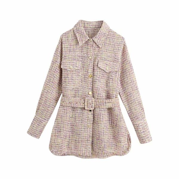 women's jackets elegant women pink tweed outerwear ladies pocket with sashes sweet female button chic girls, Black;brown
women's jackets elegant women pink tweed outerwear ladies pocket with sashes sweet female button chic girls, Black;brown