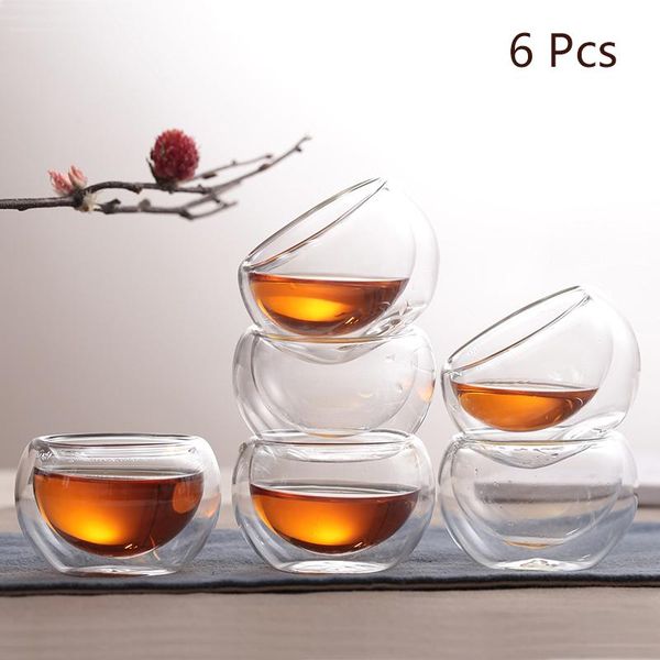 pcs double wall s tea wine beer glass cup set 50ml heat resistant transparent teacup glasses creative
pcs double wall s tea wine beer glass cup set 50ml heat resistant transparent teacup glasses creative