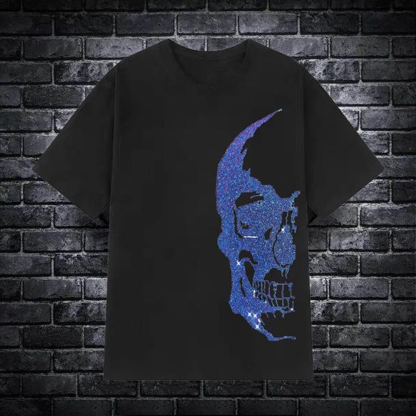 men's t-shirts spring summer product 3d brand t-shirt european and american fashioncraftsmanship drilling exaggerated pattern, White;black
men's t-shirts spring summer product 3d brand t-shirt european and american fashioncraftsmanship drilling exaggerated pattern, White;black