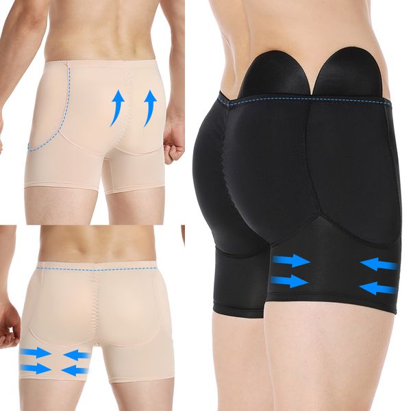 men underwear boxer shorts padded butt lifter solid mens clothing boxers control panties shorts enhancement cotton underwe
men underwear boxer shorts padded butt lifter solid mens clothing boxers control panties shorts enhancement cotton underwe