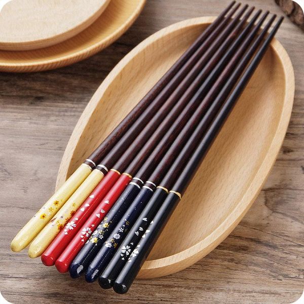 chopsticks reusable chinese natural wood sushi cherry blossoms multi color wooden chop sticks domestic tableware
chopsticks reusable chinese natural wood sushi cherry blossoms multi color wooden chop sticks domestic tableware