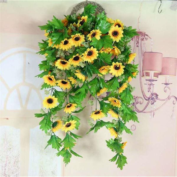 decorative flowers & wreaths artificial sunflower rattan garden balcony bedroom flower wall home decoration air conditioning tube hangin
decorative flowers & wreaths artificial sunflower rattan garden balcony bedroom flower wall home decoration air conditioning tube hangin