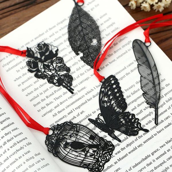 bookmark creative animal plant hollow black bookmarks for books beautiful metal book marker kids glifts stationery office school supplies
bookmark creative animal plant hollow black bookmarks for books beautiful metal book marker kids glifts stationery office school supplies