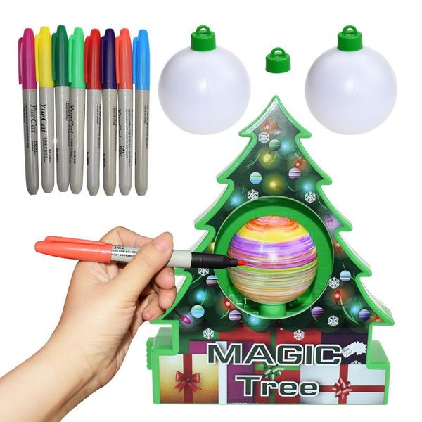 party decoration 1 set diy christmas for home electric rotating painting ball xmas tree ornament year gift kids toy
party decoration 1 set diy christmas for home electric rotating painting ball xmas tree ornament year gift kids toy