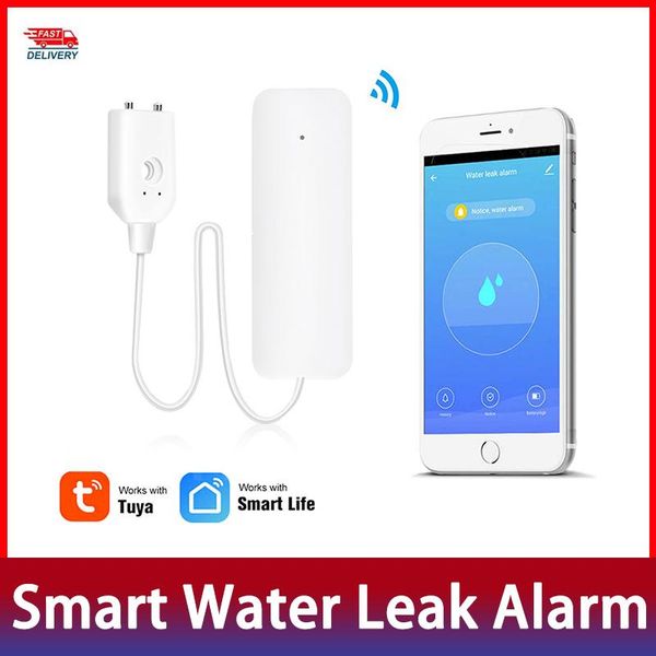smart home sensor tuya wifi water leakage alarm independent leak detector flood alert overflow security system life
smart home sensor tuya wifi water leakage alarm independent leak detector flood alert overflow security system life