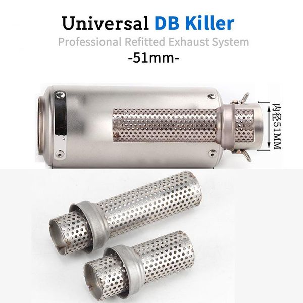 motorcycle exhaust system 51/60mm universal pipe db killer back pressure high quality
motorcycle exhaust system 51/60mm universal pipe db killer back pressure high quality